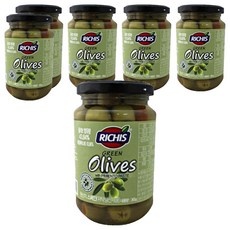 (주)동서 리치스 그린 올리브, 365g, 6개