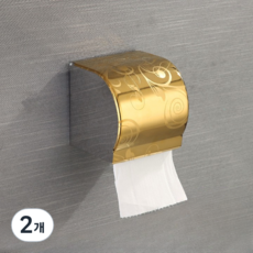 스카위즈 스테인리스 핸드타올 디스펜서, 골드, 2개