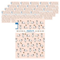영아트 초등노트 3-6무제 여아용 20매, 랜덤 발송, 20개입