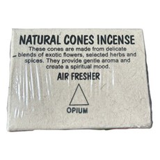 LOTUS 尼泊爾 天然手工香薰塔香 異國情調花卉草本 空氣清新劑, 蝴蝶夫人 OPIUM, 1盒