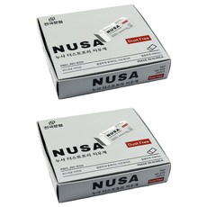 NUSA 더스트프리 지우개 NS-E04, 40개
