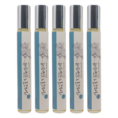 허브플러스 아로마 롤온퍼퓸 펄스포인트 페퍼민트/로즈마리, 12ml, 5개