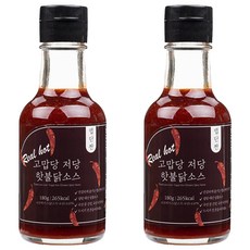 고맙당 저당 핫불닭소스, 180g, 2개