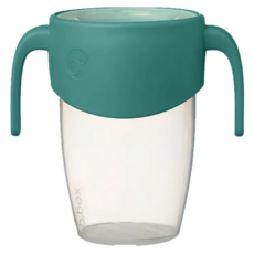 b.box 360度學習水杯, 250ml, 六個月以上適用, 翡翠綠, 1個