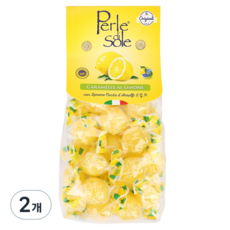 페를레디솔레 레몬 캔디, 200g, 2개