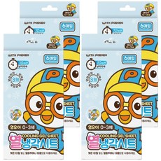 아텍스 영유아용 뽀로로 열냉각시트, 6개입, 4개