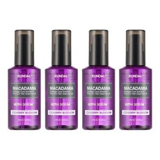 쿤달 울트라 세럼 헤어 에센스 체리블라썸향, 100ml, 4개