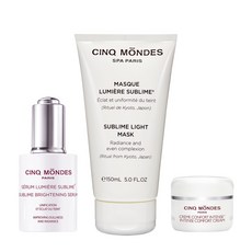 CINQ MONDES 護膚精華 30ml+面膜 150ml+舒適面霜 15ml, 1套