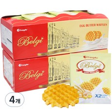 TrangAn 比利時雞蛋奶油鬆餅餅乾, 350g, 4盒