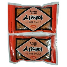 천혜식품 시찌미, 240g, 2개