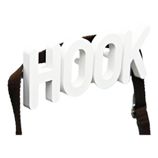 QUALy Hook Wall Hook HOOK 壁掛, 白色, 1個