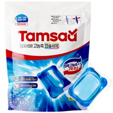 Tamsaa 6倍高濃縮洗衣膠囊 14ml, 60顆, 1袋