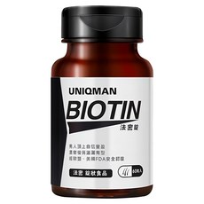 UNIQMAN 優仕曼 法密錠, 60顆, 1罐