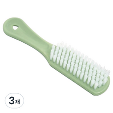 몰투데이 신발케어 운동화 브러쉬 청소솔, 녹색, 3개