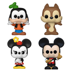 Funko Bitty Pop! 迪士尼高飛公仔 4款, 1套