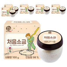 미즈앤코 처음소금, 6개, 100g