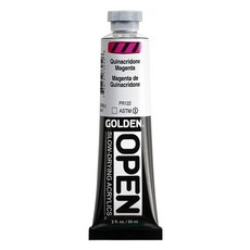 Golden 高登 OPEN 壓克力顏料 S7 7305 喹吖啶酮洋紅, 60ml, 1色
