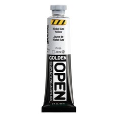 GOLDEN 壓克力顏料 S6 7225 NickelAzoYellow, 60毫升, 1 種顏色