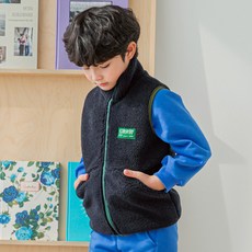 URAVI 孩童高領毛絨背心