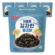 베베스트 아기 처음에 김자반 멸치 25g, 멸치맛, 5개