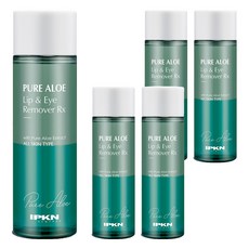 입큰 퓨어 알로에 립 앤 아이리무버 알엑스, 155ml, 5개