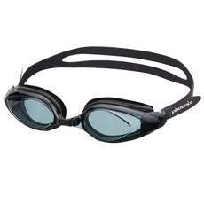 Phoenix 寬視野無鏡面泳鏡 PN-405, 黑色