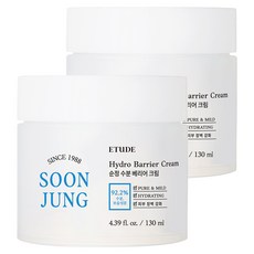 에뛰드 순정 수분베리어 크림, 130ml, 2개