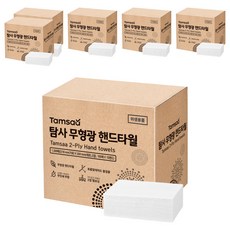 Tamsaa 2層無螢光擦手巾 1500張, 15包, 6組