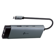 tp-link Type-C 6埠集線器 UH6120C, 灰色, 1個