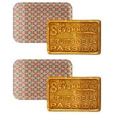 LA SAVONNERIE 法霓恩 保濕潔膚皂 南法甜橙 100g 鐵盒組 康汰, 2組