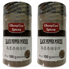 Cheongeun F&B 黑胡椒粉, 2個, 100g