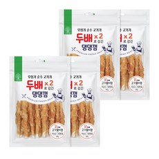 더내추럴 강아지 두배 댕댕껌, 치킨 스틱, 210g, 4개