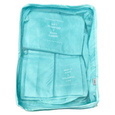 TAILI 太力 斜紋加厚旅行行李收納袋7件組