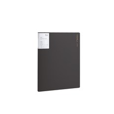 누사인 파스텔 모던 클리어 파일 40매, 1개, 다크그레이