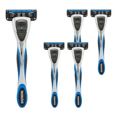 이노쉐이브 커빙5 5중날 면도기, 1개입, 5개