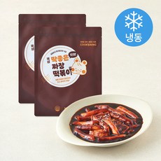 쿡생 딱좋은 짜장떡볶이 (냉동), 2봉, 310g