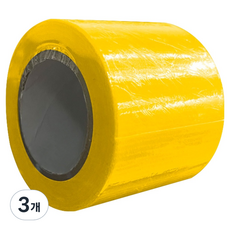 World Clean 高黏性強力布膠帶 50mm x 10m 黃色, 3個