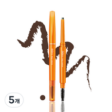 데자뷰 아이브로우 펜슬 0.17g, 그레이시브라운, 5개