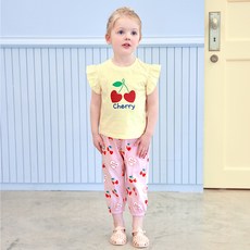 BERRYMAY 女童透氣Very Berry夏季束口褲