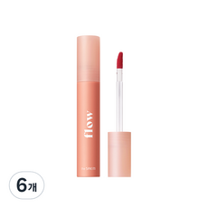 더샘 플로우 립 벨벳 무스, 6개, BE01 모티브, 4.4g