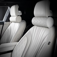 VENDICT 쉼 ver2 車用記憶棉頸枕, 沙米色, 2個