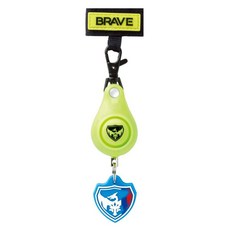 BRAVE 防身警報器 造型 黃色 GS-7034, 1個