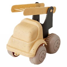 VIKINGTOYS 維京玩具 可愛雲梯車, 莫蘭迪色系起司乳酪, 1入, 1個