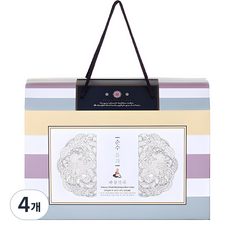 하늘한과 순수유과 4종 세트, 600g, 4개