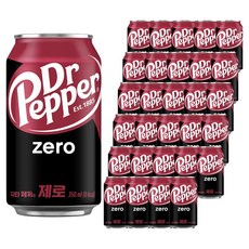 닥터페퍼 제로, 350ml, 72개