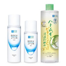 HADALABO 保濕化妝水+乳液+薏仁保濕化妝水, 1組