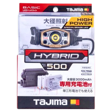 TaJIma 田島 頭燈 雙能源 87mm x 38mm x 55mm, LE-E501D-SP, 1個