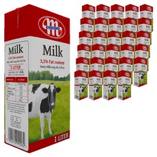 믈레코비타 멸균우유, 1L, 30개