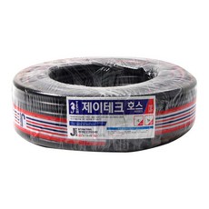 J-TECH 翔穩軍品 黑色編織紗水管, 1個