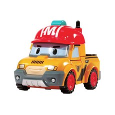 ROI TOYS 合金車系列 POLI 波力 馬克, 正版授權品質保證, 超人氣動畫主角完美還原, 精緻可愛設計, 聖誕/生日禮物首選, 15 x 14 x 4cm, 1個